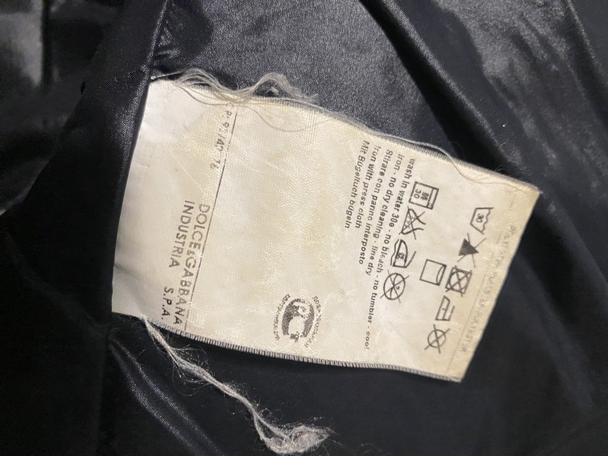 Dolce & Gabbana vintage 00s y2k Dolce Gabbana Architect Puffer Biker Jacket Size US M / EU 48-50 / 2 - 11 Thumbnail