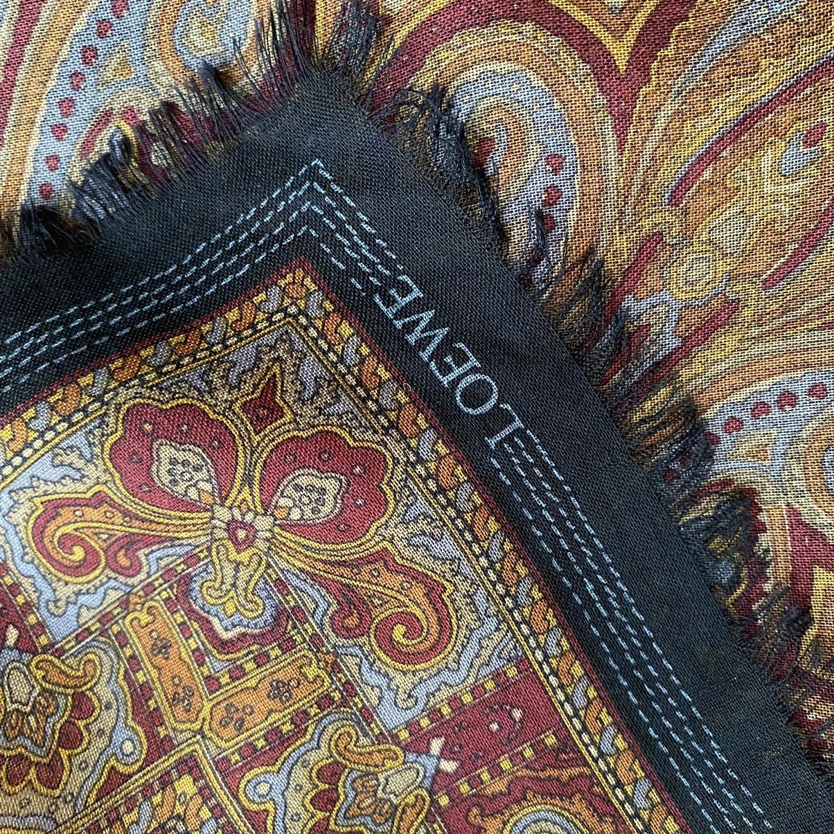 Designer Loewe Bohemian paisley scarf Size ONE SIZE - 2 Thumbnail