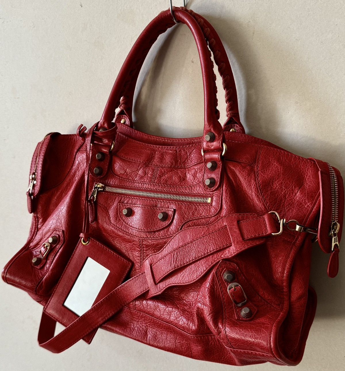 Balenciaga Balenciaga - 2000’s - Classic Motorcycle City - Lambskin Bag Size ONE SIZE - 18 Thumbnail