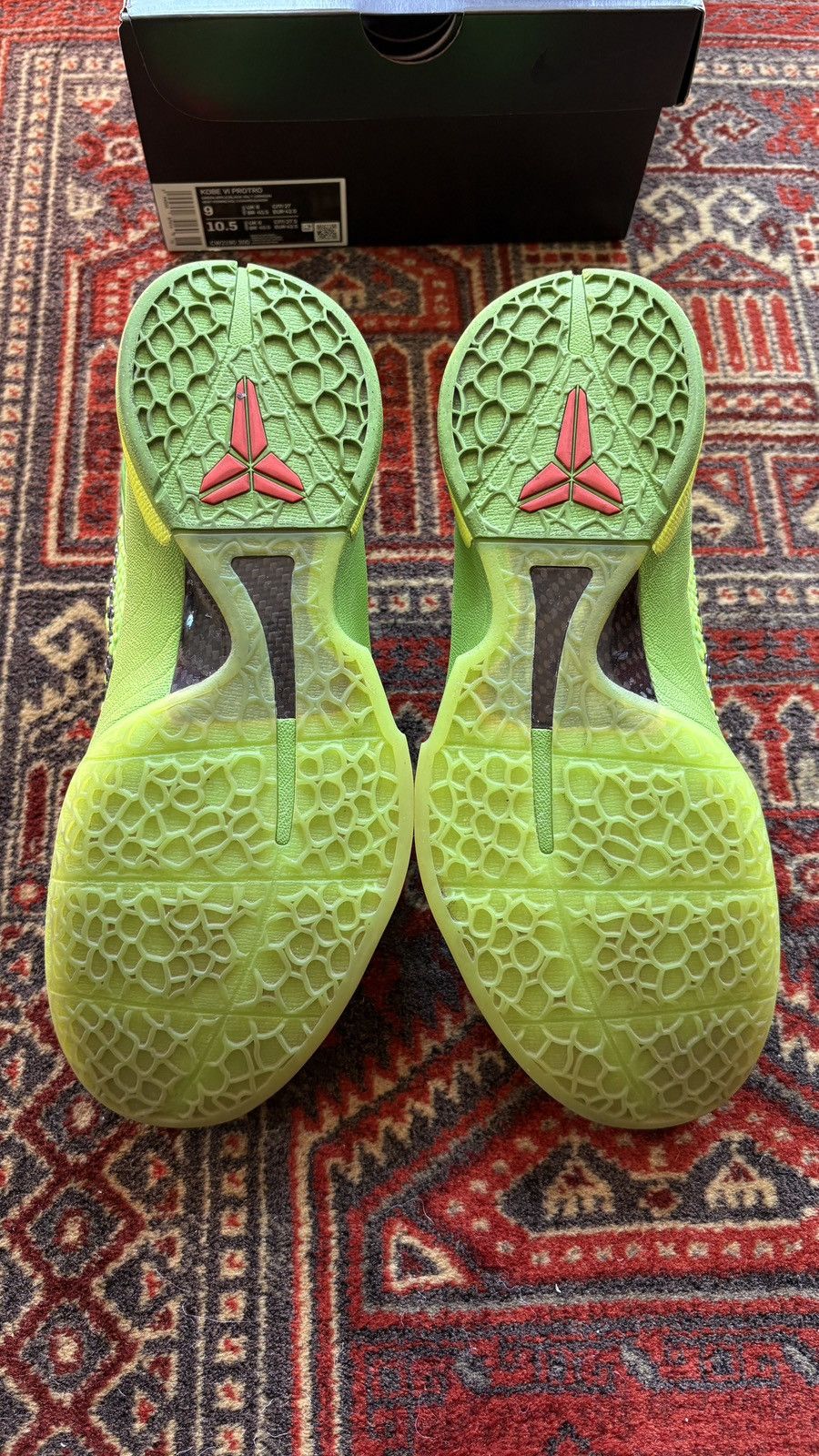 Nike Nike Kobe 6 Grinch (2020) Size US 9 / EU 42 - 6 Thumbnail