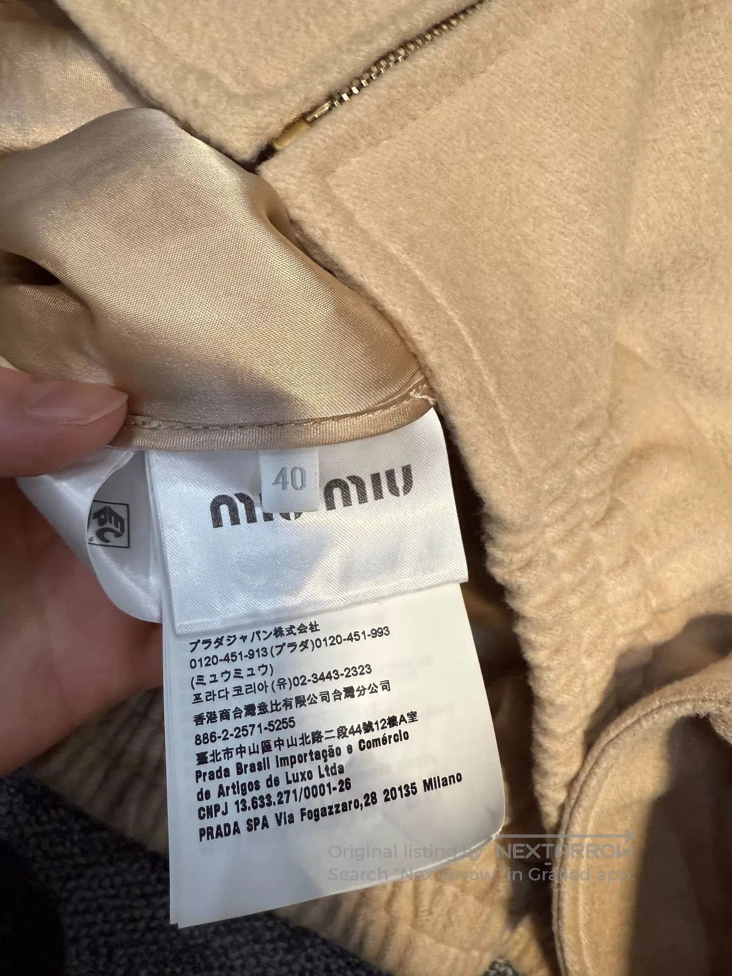Miu Miu Miu Miu 2023 Jacket Size 40. Size S / US 4 / IT 40 - 2 Thumbnail