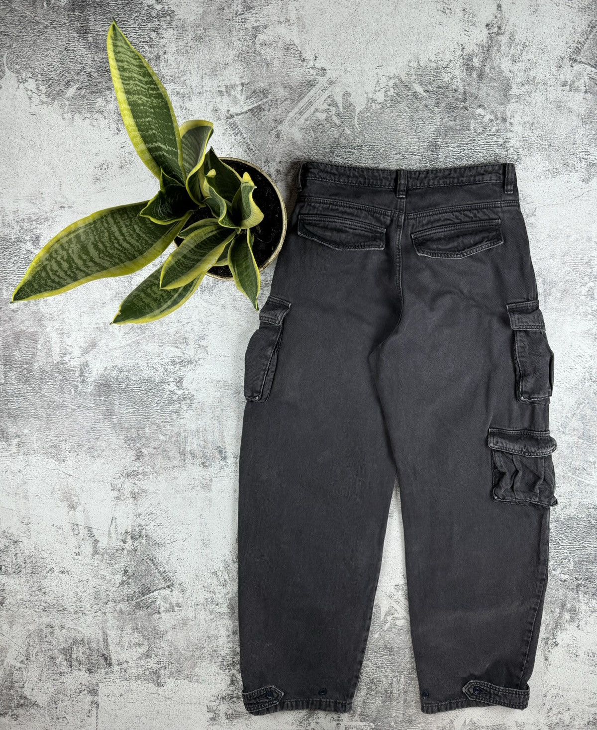 Hysteric Glamour HYSTERIC GLAMOUR Multipocket Archive Baggy Cargo Pants Jeans Size US 32 / EU 48 - 2 Thumbnail