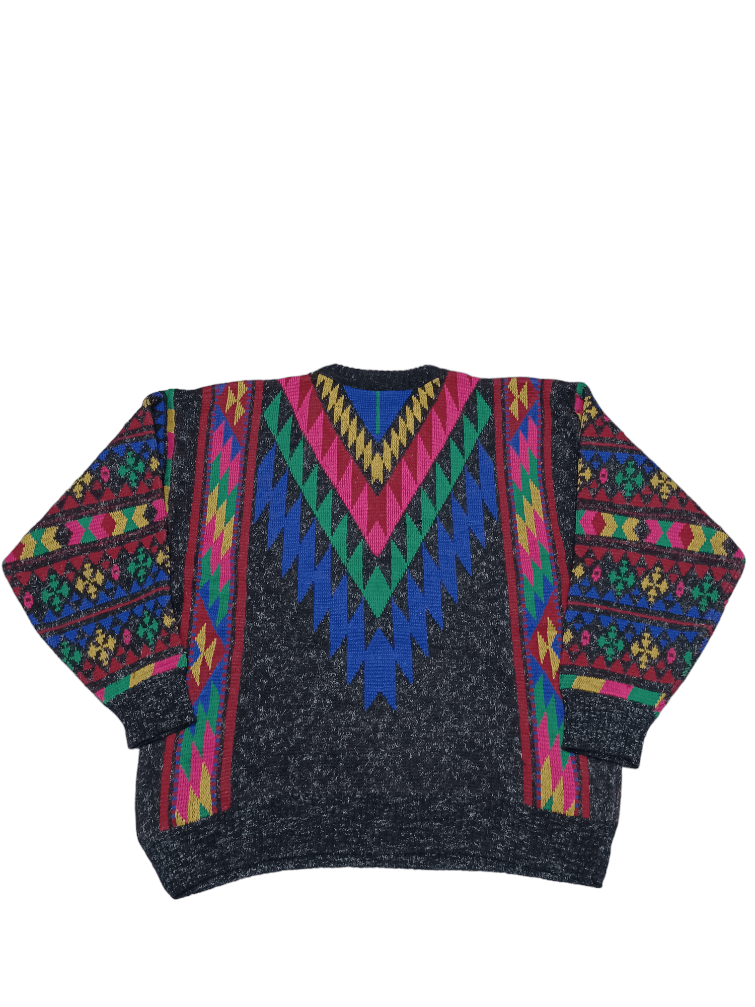 Other VINTAGE 90S MADE IN ITALY FANTASTIC CRAZY Y2K SWEATER WOOL Size US M / EU 48-50 / 2 - 2 Thumbnail