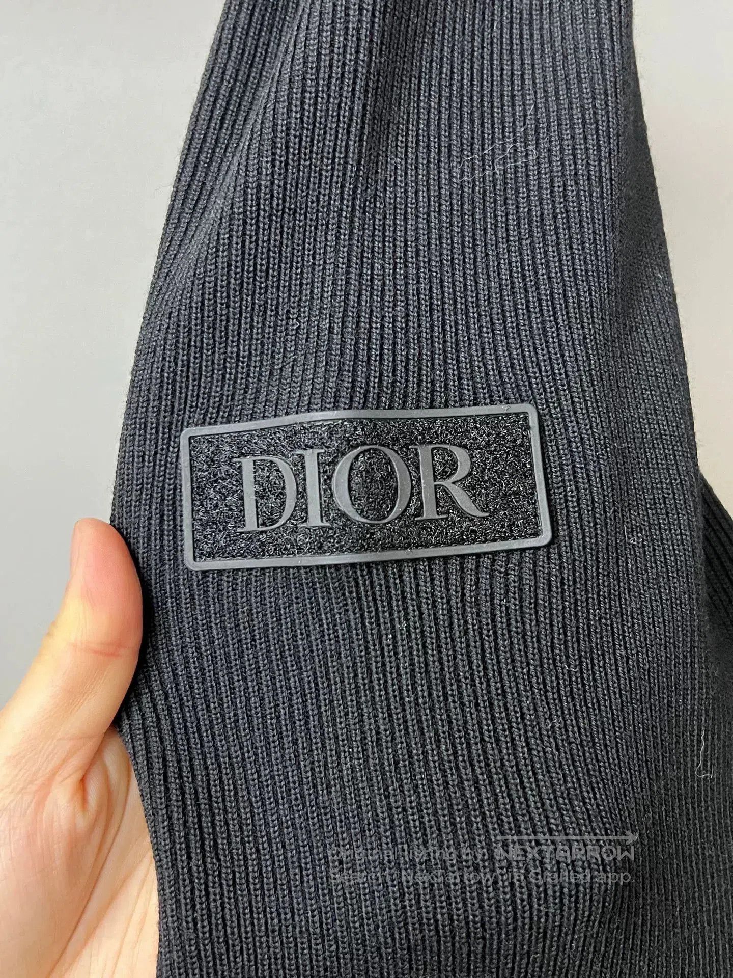 Dior Dior Knitted Down Jacket in Black. Size US XXL / EU 58 / 5 - 4 Thumbnail