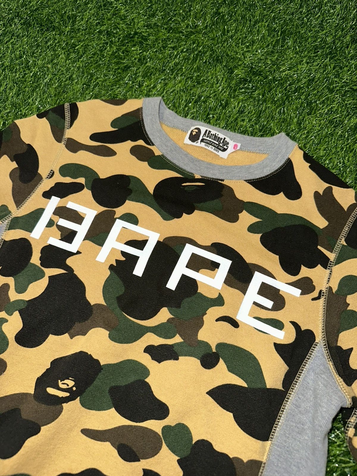 Bape Bape Camo Crewneck Women’s Size XS Size XS / US 0-2 / IT 36-38 - 3 Thumbnail