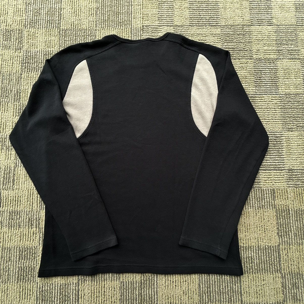 Armani Exchange Vintage Armani Exchange Chest Logo Black Longsleeve Shirt Size L / US 10 / IT 46 - 7 Thumbnail