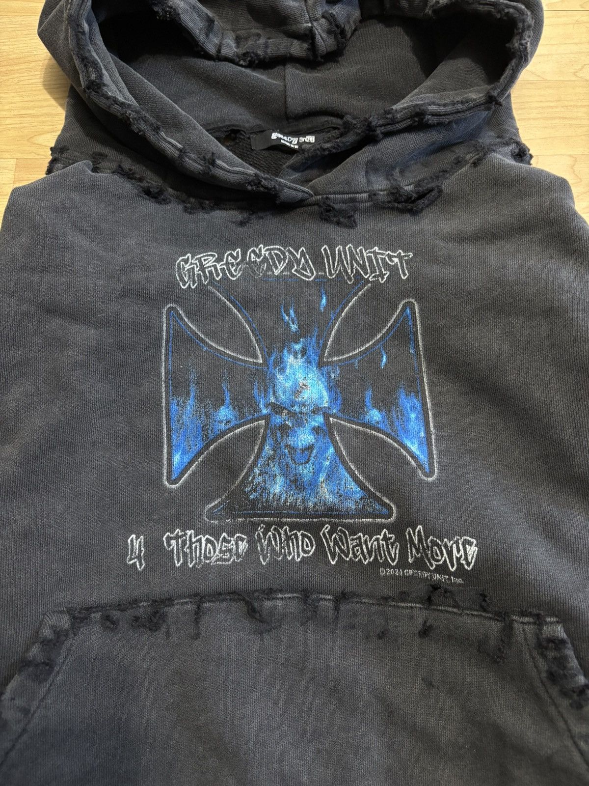 Greedy Unit Greedy Unit Chopper Hoodie Size US S / EU 44-46 / 1 - 2 Thumbnail