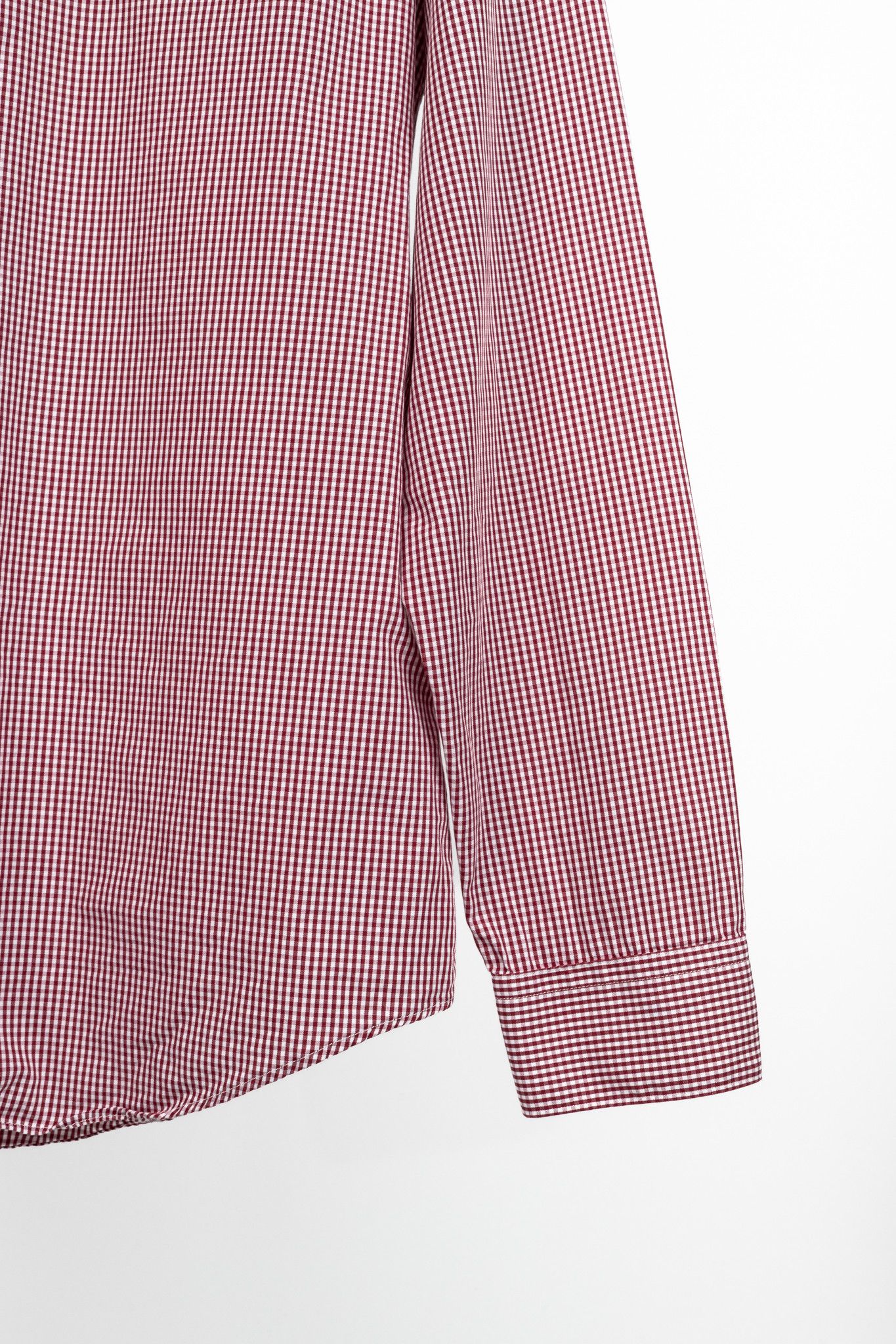 Paul Smith Paul Smith Byard Red & White Gingham Poplin Buttoned Shirt Size US L / EU 52-54 / 3 - 6 Thumbnail