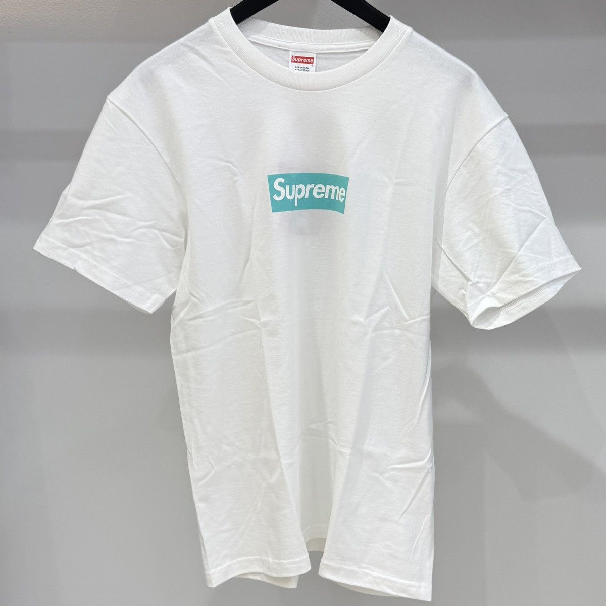 Supreme Supreme Tiffany & Co. Box Logo Tee White Size US M / EU 48-50 / 2 - 1 Thumbnail