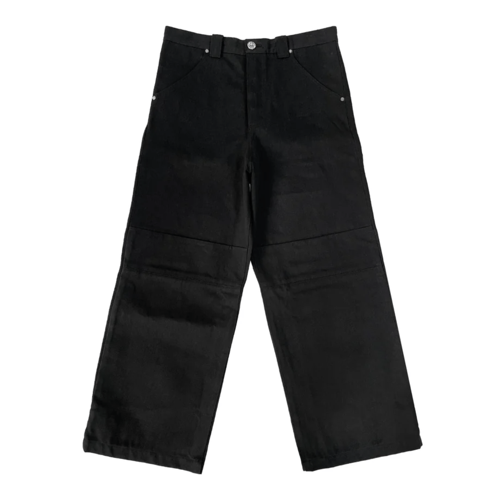 Chrome Hearts Street Sweeper Jeans Black Size US 36 / EU 52 - 1 Thumbnail