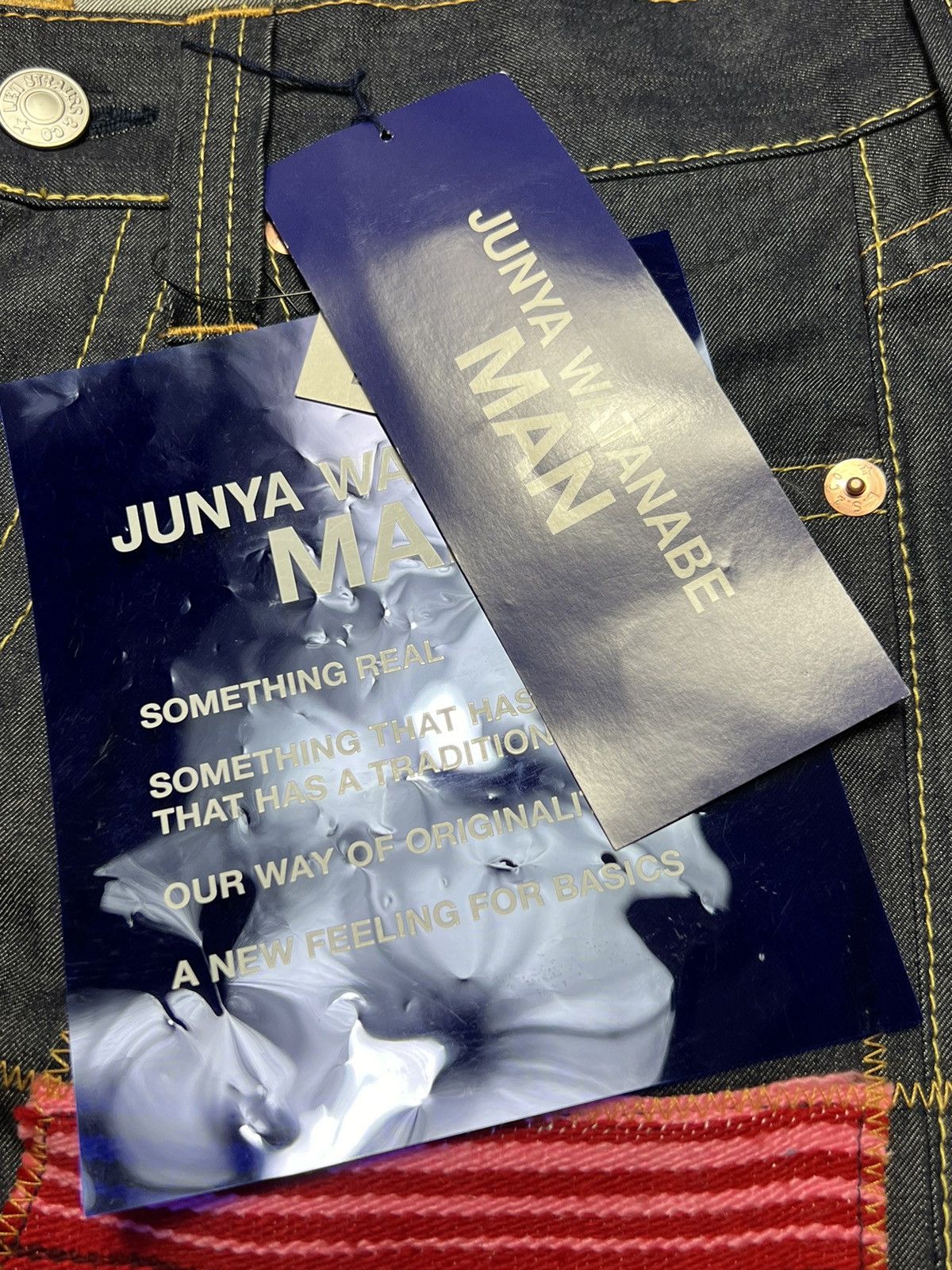 Junya Watanabe × Levi's Junya Watanabe LevI's Jamiroquai Collection Jeans Size US 32 / EU 48 - 3 Thumbnail