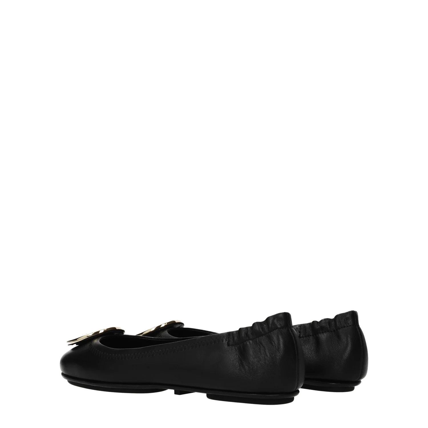 Tory Burch ob1o1e1124 Leather Ballet Flats in Black Size US 6.5 / IT 36.5 - 4 Thumbnail