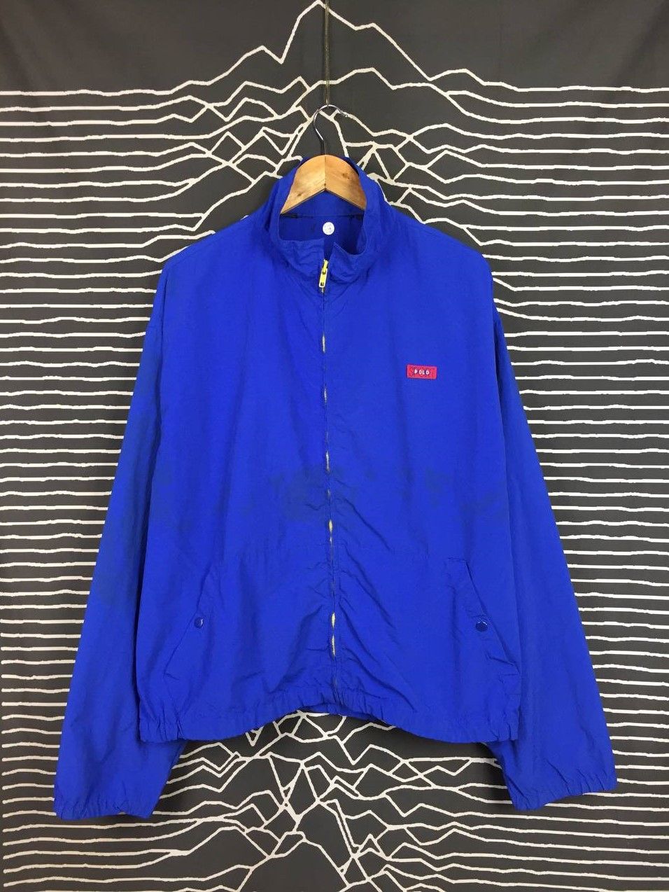 Polo Ralph Lauren Vtg Distressed Polo Sport Ralph Lauren Windbreaker Jacket Size US XXL / EU 58 / 5 - 2 Thumbnail