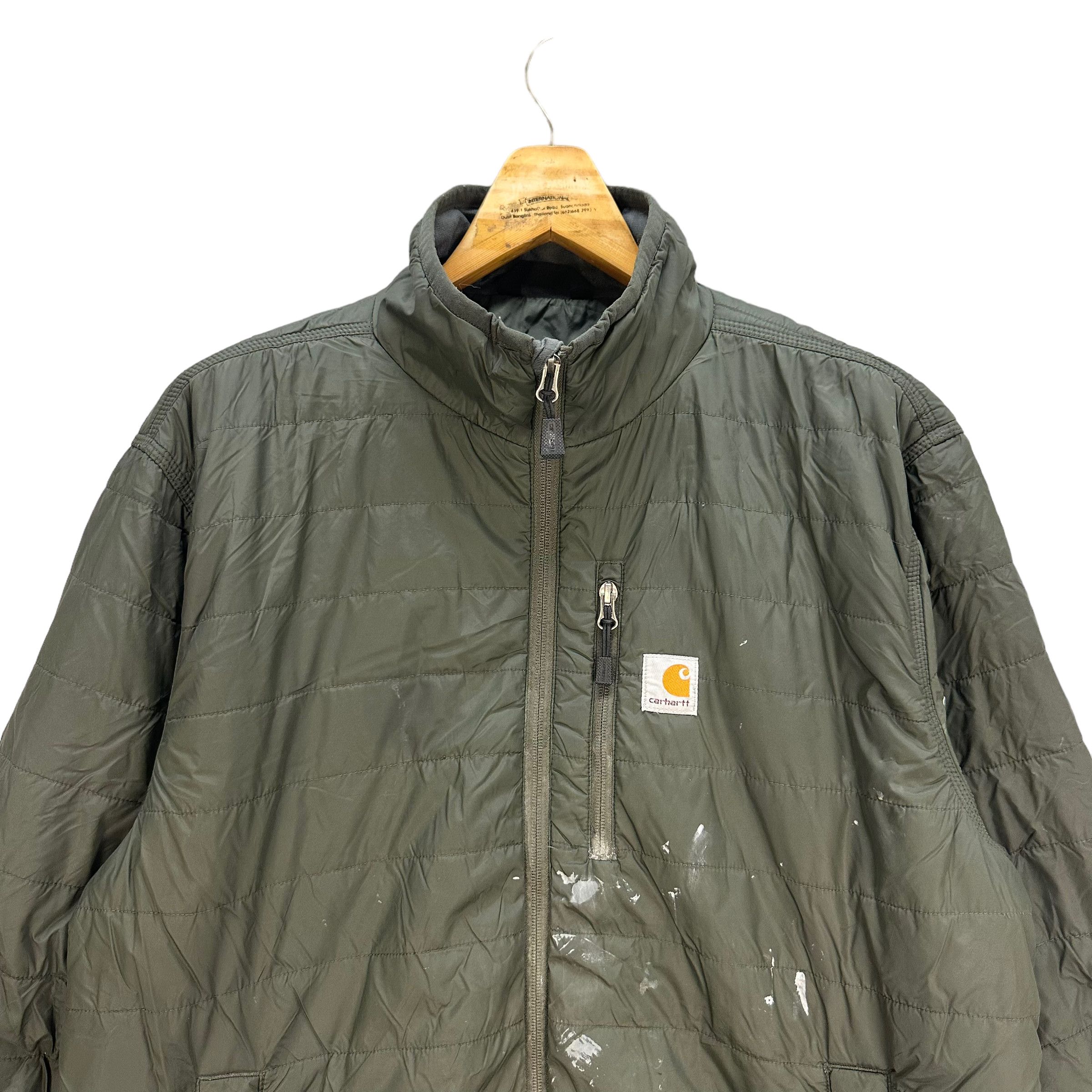 Carhartt TRASHED CARHARTT LIGHT PUFFER JACKET #8028-197 Size US L / EU 52-54 / 3 - 2 Thumbnail