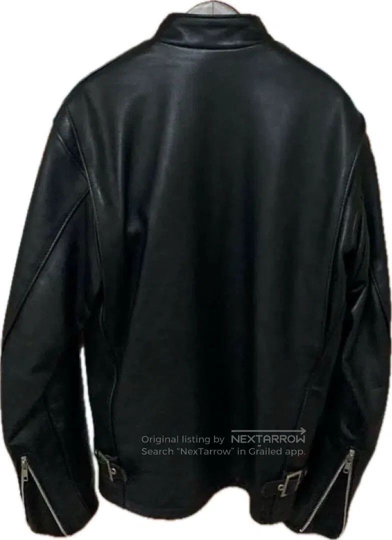 Schott Schott Straight stand-up collar leather jacket Size US S / EU 44-46 / 1 - 2 Thumbnail