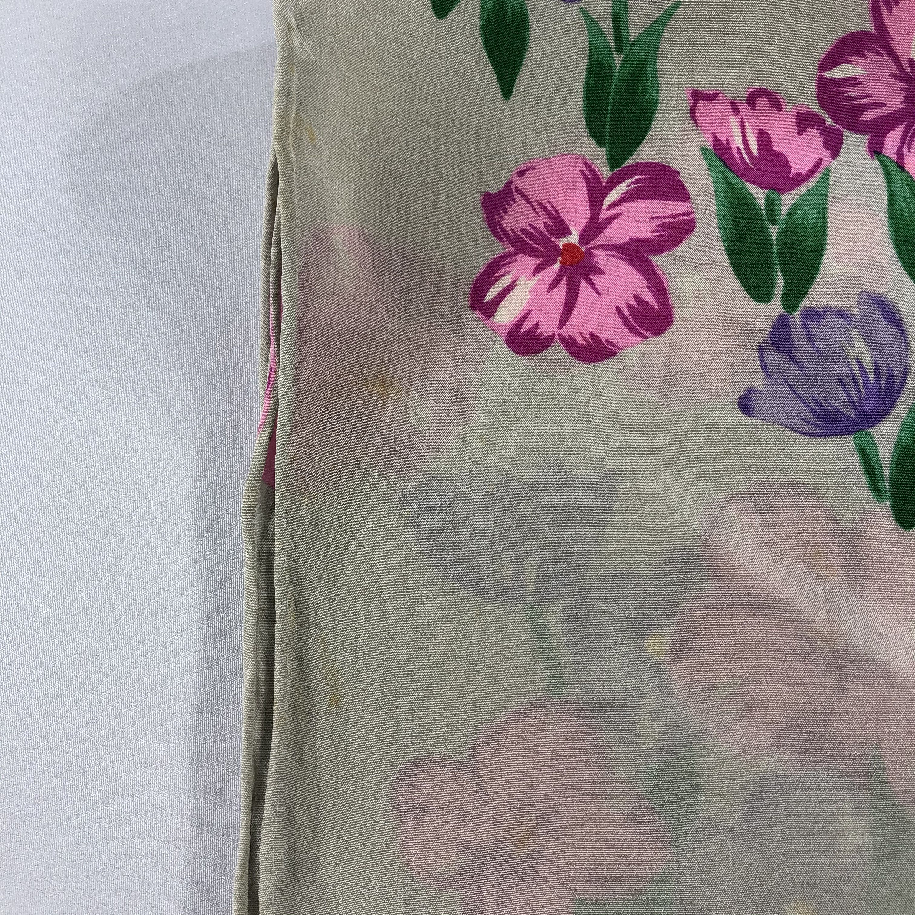 Hanae Mori Vintage Hanae Mori Silk Scarf Size ONE SIZE - 7 Thumbnail