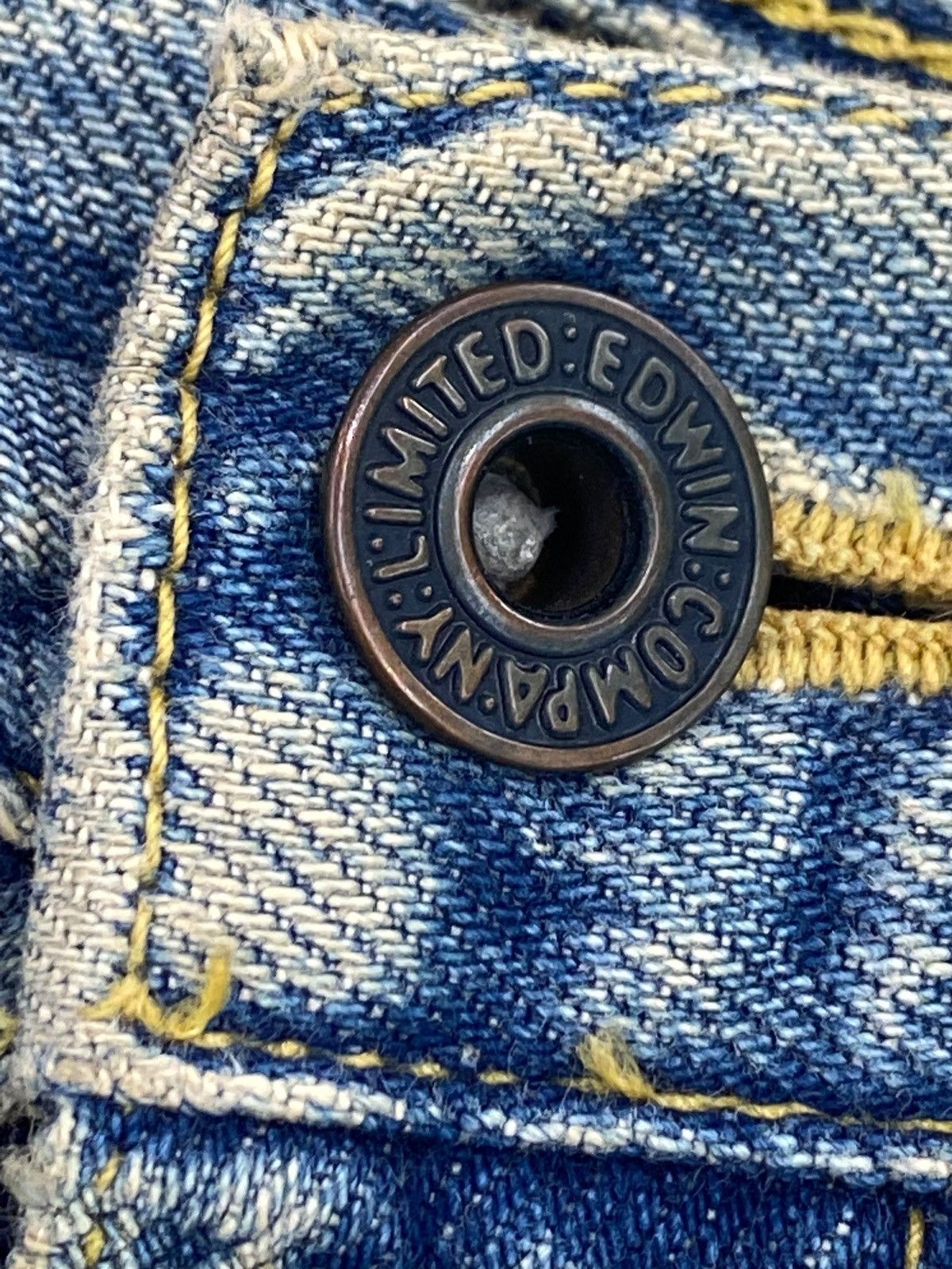 Edwin Edwin Mud Wash Style Cutt Off Jeans Size US 30 / EU 46 - 10 Thumbnail