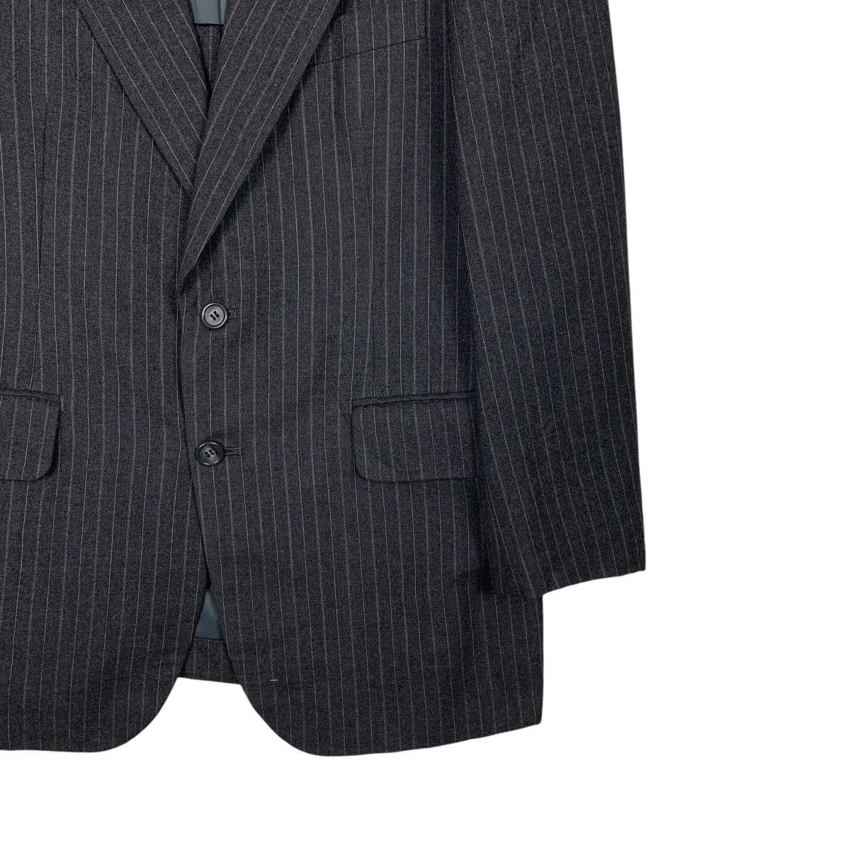 Burberry Vintage 90’s BURBERRYS Wool Striped Suit Jacket #2536-C114 Size 40R - 6 Thumbnail