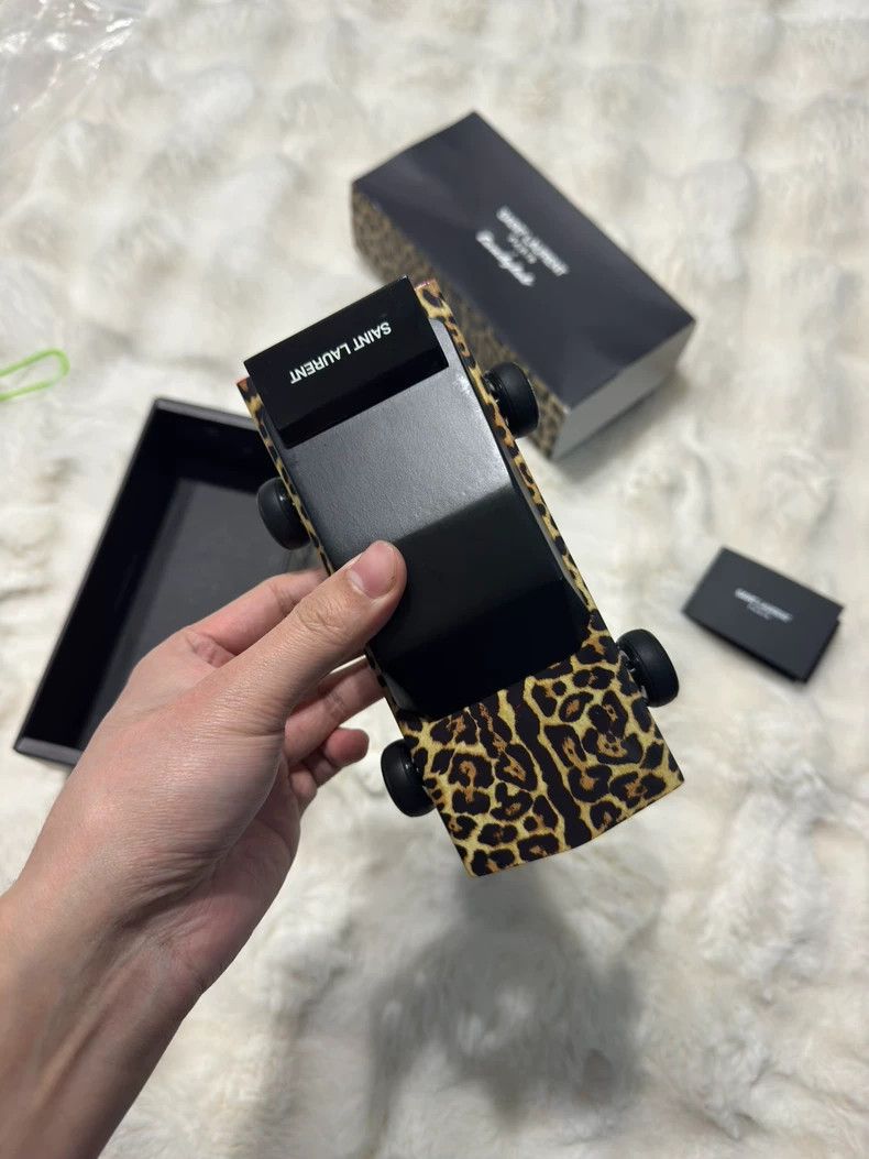 Saint Laurent Paris saint laurent parisLeopard print solid wood car model 2503- Size ONE SIZE - 3 Thumbnail