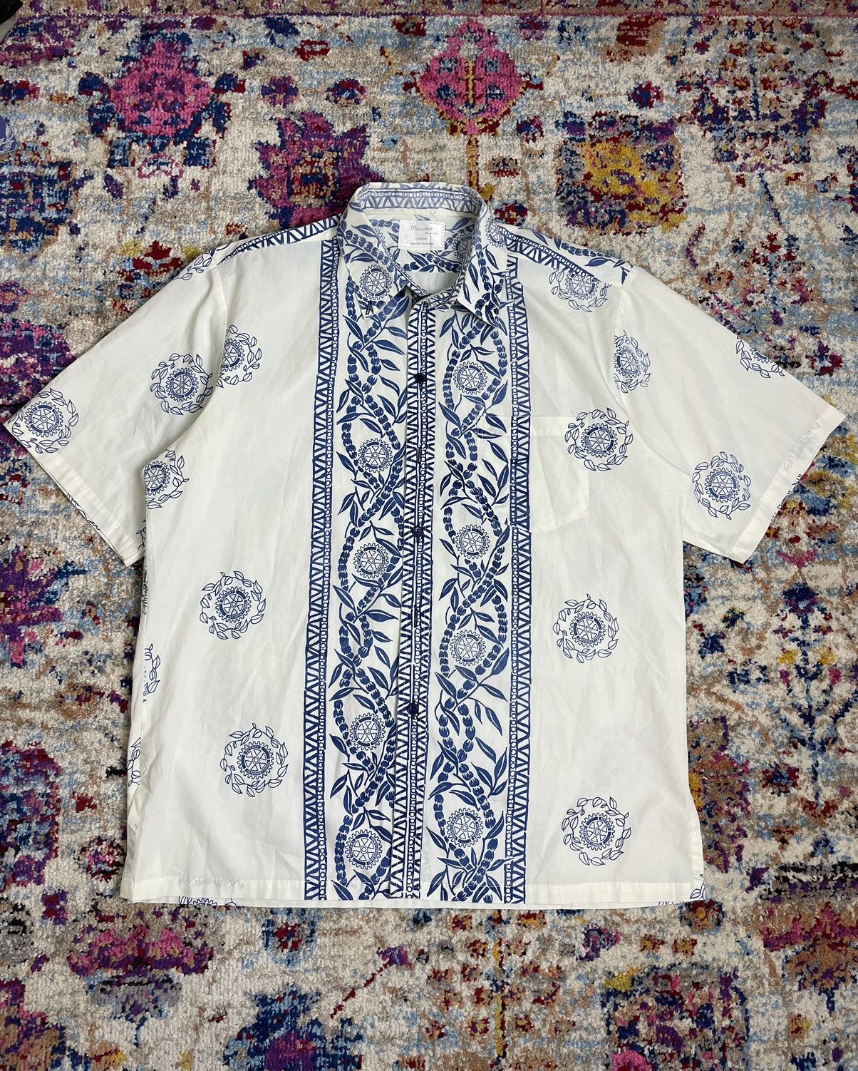 Vintage Vintage Pacesetter Hawaii Rotary International Club Shirts Size US M / EU 48-50 / 2 - 1 Thumbnail