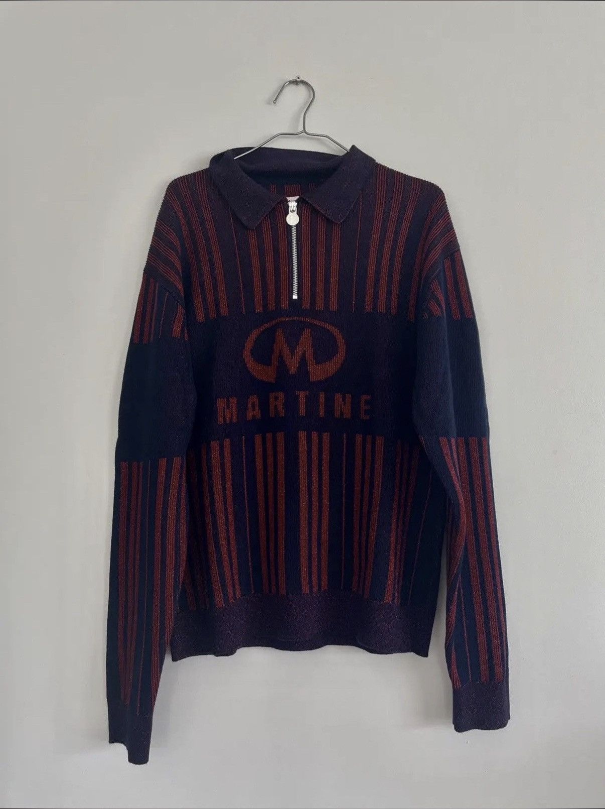 Martine Rose Martine Rose Prysm Glitter Sweater Size US L / EU 52-54 / 3 - 1 Thumbnail