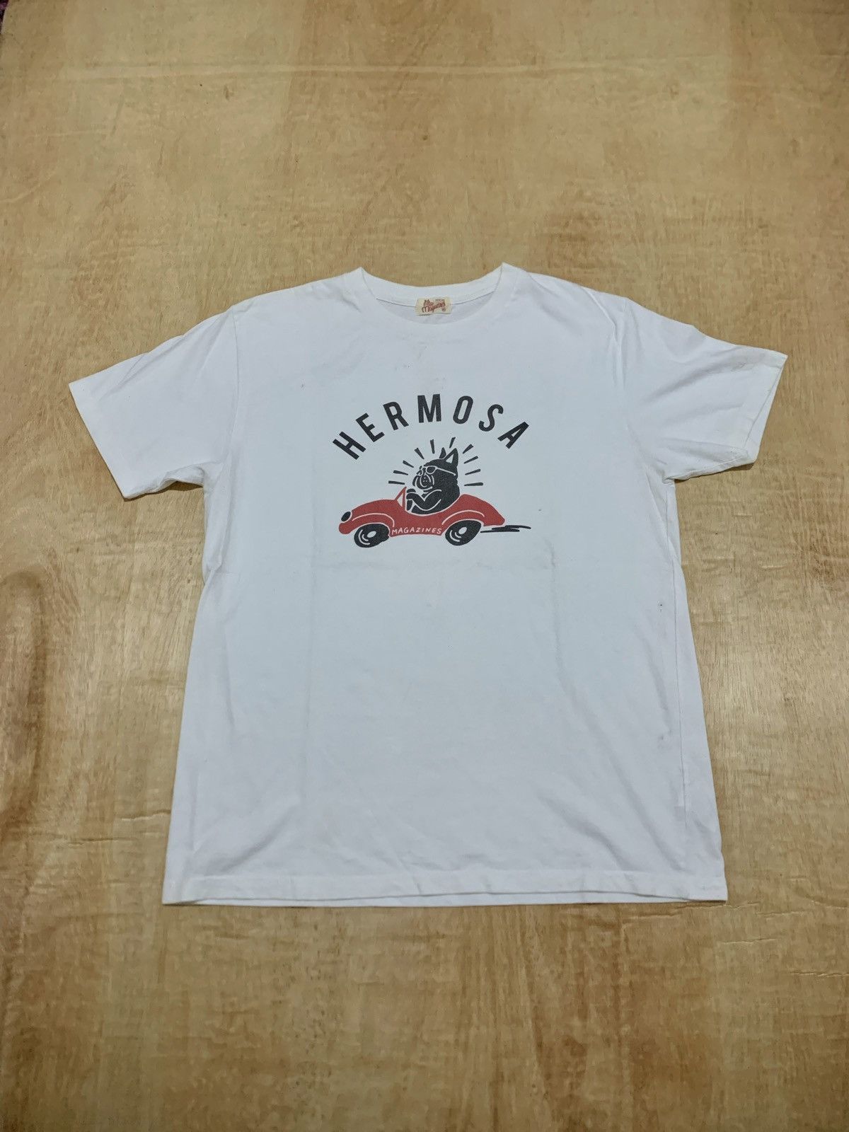 Japanese Brand Magazines Hermosa Japan Tshirt Size US XL / EU 56 / 4 - 1 Thumbnail
