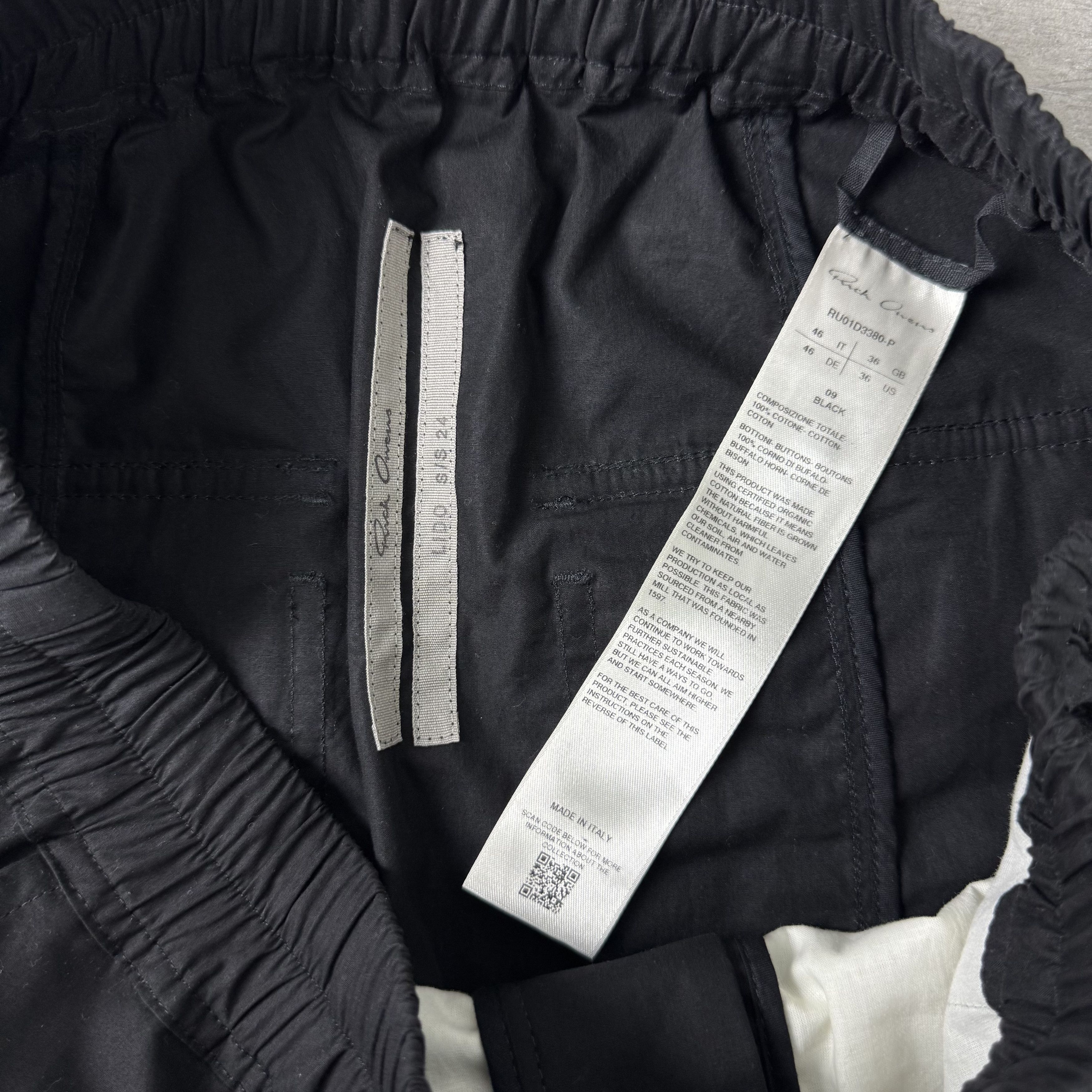 Rick Owens RICK OWENS SS24 Lido Drawstring Long Pants Trousers Size US 30 / EU 46 - 7 Thumbnail