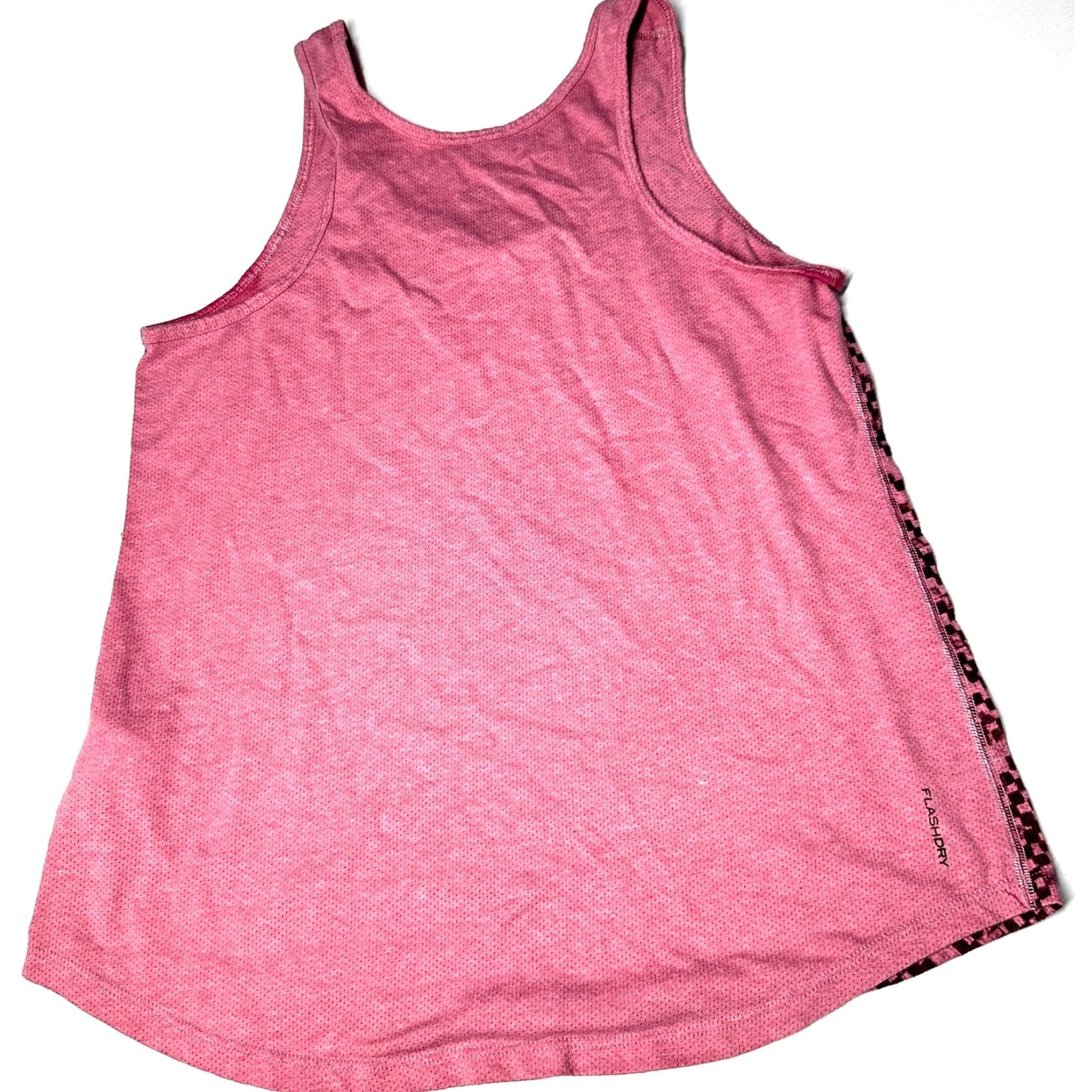 The North Face The North Face Womens Tank Top S Pink Chevron FlashDry Cotton Blend Sleeveless Basic Activewear Casual Pullover Machine Washable Regular Fit Size S / US 4 / IT 40 - 3 Thumbnail