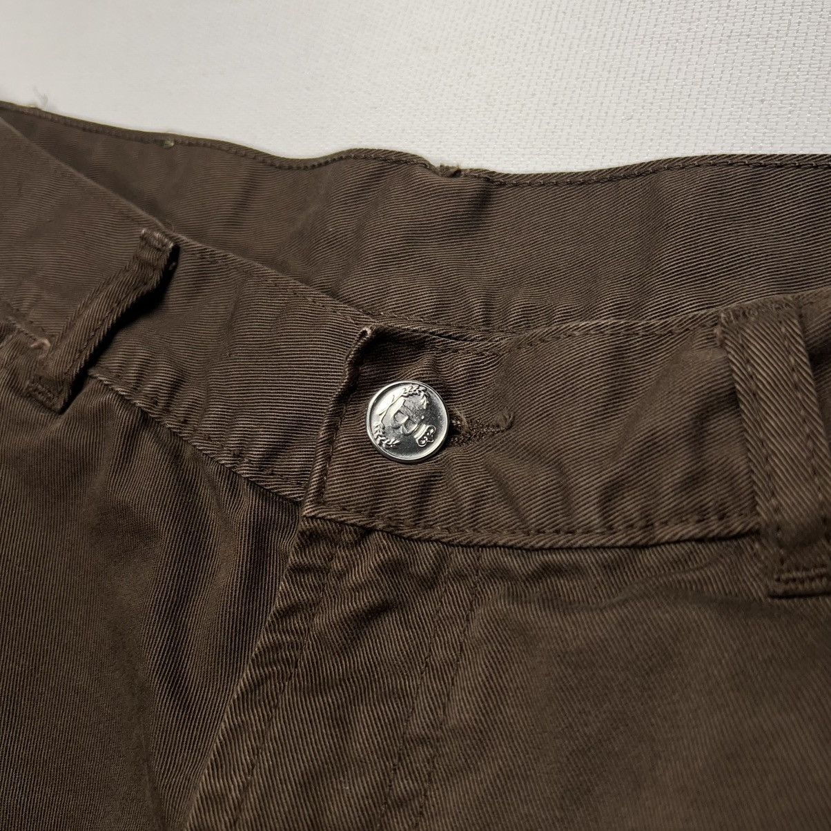 Vintage VTG Bruno Belloni Pants Brown Straight Fit Chino Europe Size US 36 / EU 52 - 5 Thumbnail