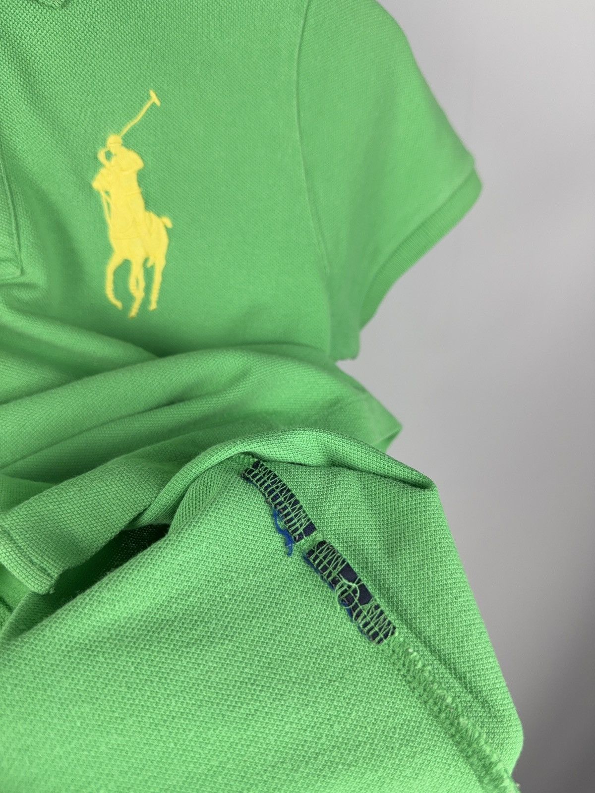 Polo Ralph Lauren Vintage 90s Retro Polo Ralph Lauren Big Pony Logo Polos Y2K Size S / US 4 / IT 40 - 5 Thumbnail