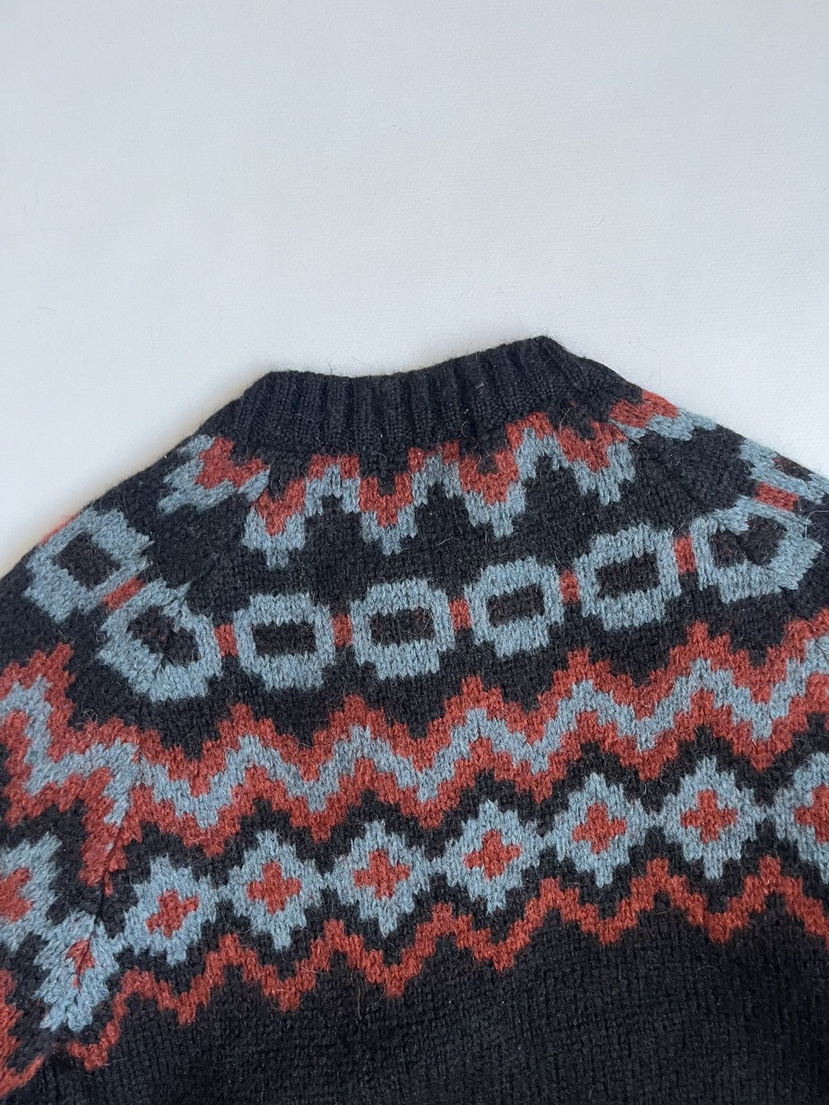 Other Brora Women Wool Alpaca Pattern Button Cardigan Sweater Size S / US 4 / IT 40 - 11 Thumbnail