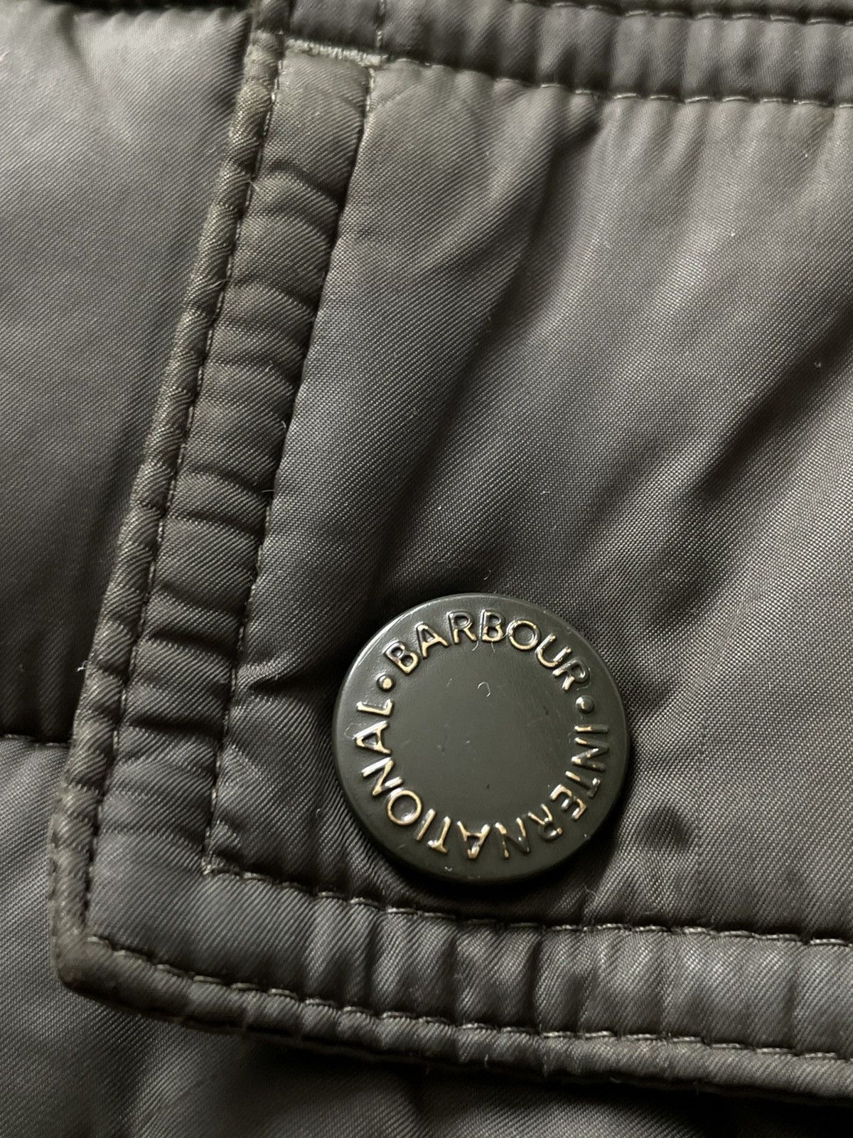 Barbour BARBOUR INTERNATIONAL FIBREDOWN HOODED QUILT JACKET RARE Size US XL / EU 56 / 4 - 8 Thumbnail