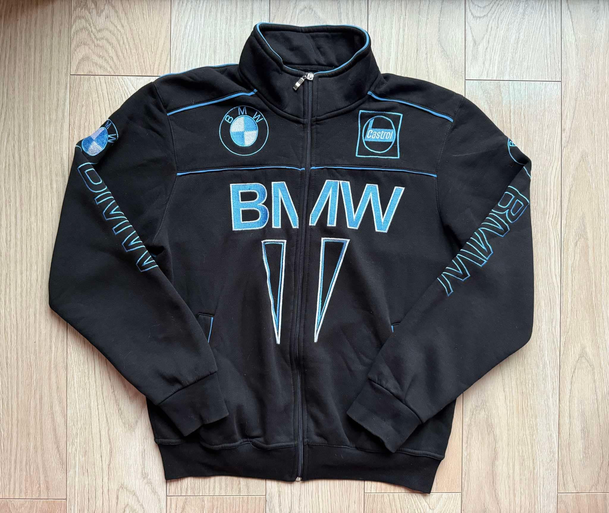 BMW × NASCAR Vintage BMW Castrol Racing Zip Jacket Full Zip NASCAR Size US M / EU 48-50 / 2 - 1 Thumbnail