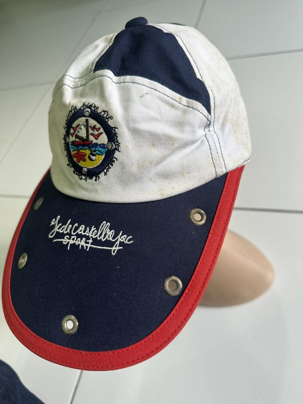 Jean Charles De Castelbajac Vintage 80s Jeans_Charles de Castelbajac Sport Hawaii Hats Size ONE SIZE - 4 Thumbnail