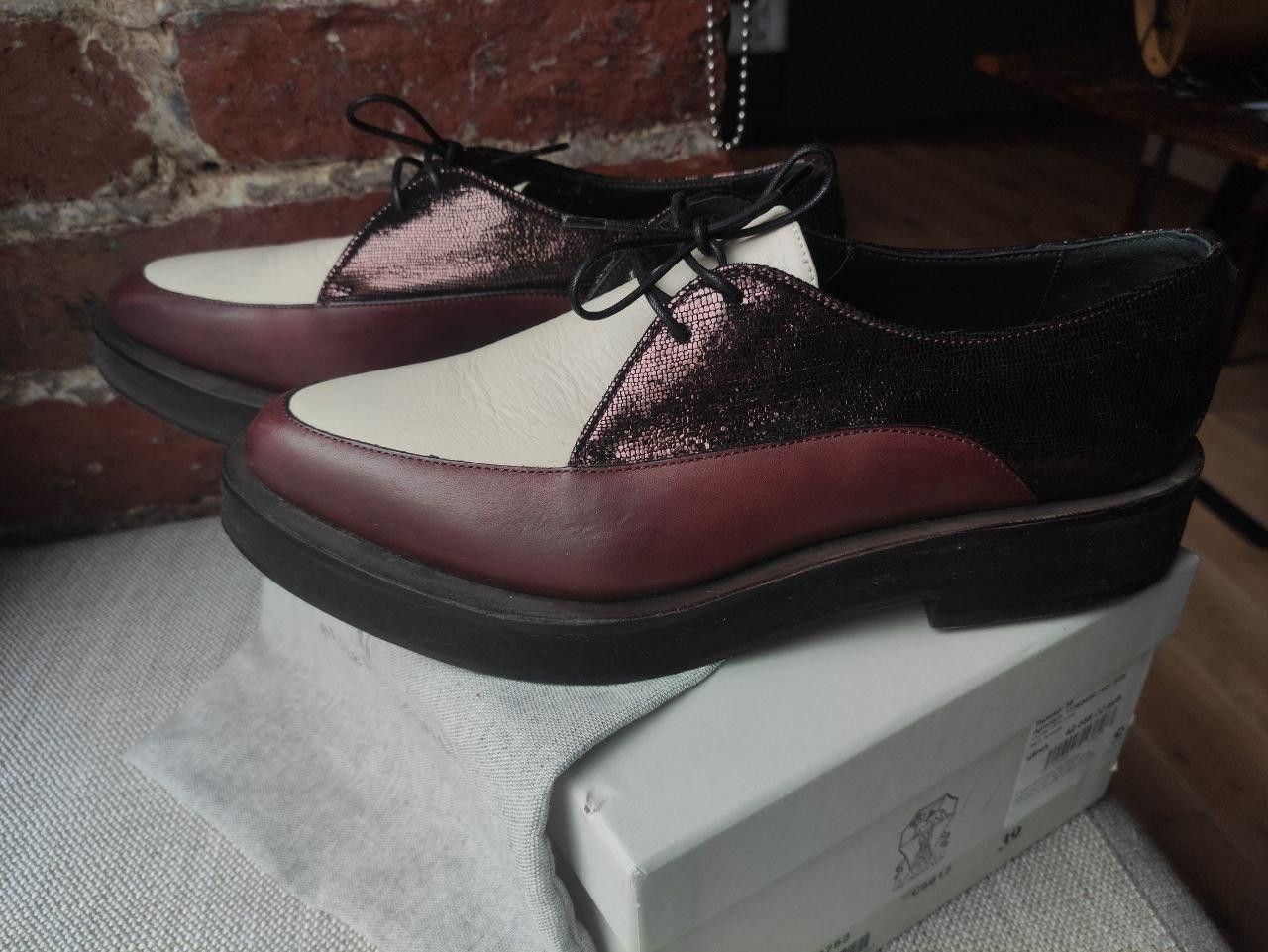 Brunello Cucinelli Brunello Cucinelli women's derby shoes Size US 9 / IT 39 - 8 Thumbnail