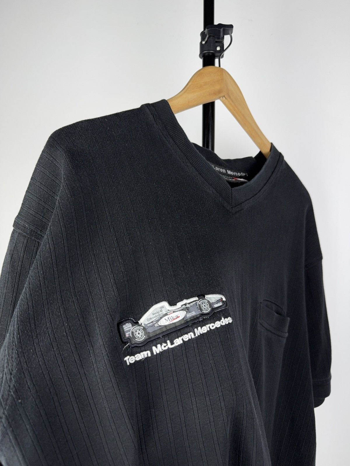 Mercedes-Benz × Vintage Vintage Mercedes Formula One Team McLaren T Shirt Racing Size US XL / EU 56 / 4 - 3 Thumbnail