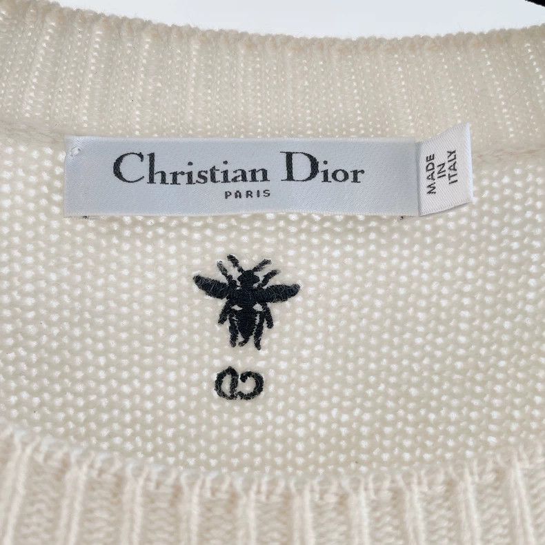 Dior Dior Printed cashmere sweater 2504-Nextarrow Size XS / US 0-2 / IT 36-38 - 5 Thumbnail