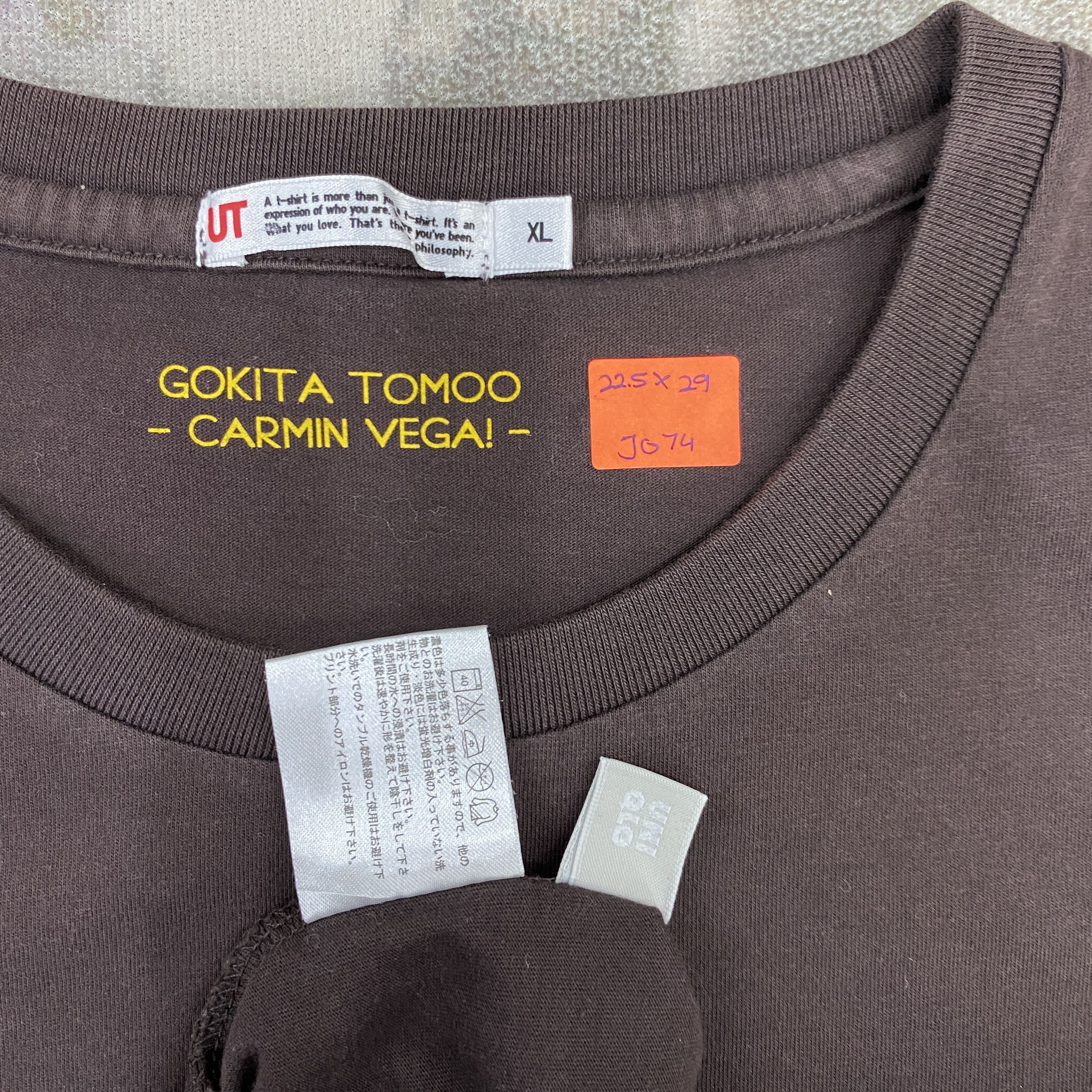 Japanese Brand Uniqlo x Tomoo Gokita Carmin Vega Tshirt - J074 Size US L / EU 52-54 / 3 - 5 Thumbnail