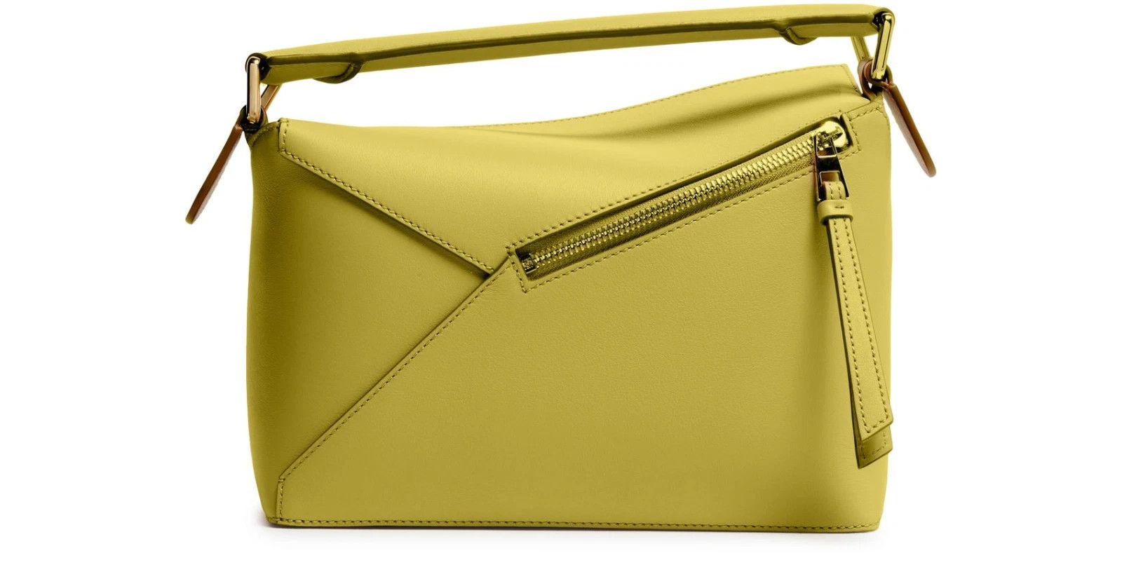 Loewe LOEWE Puzzle Small Edge Light Moss Leather Bag New Auth Size ONE SIZE - 3 Thumbnail