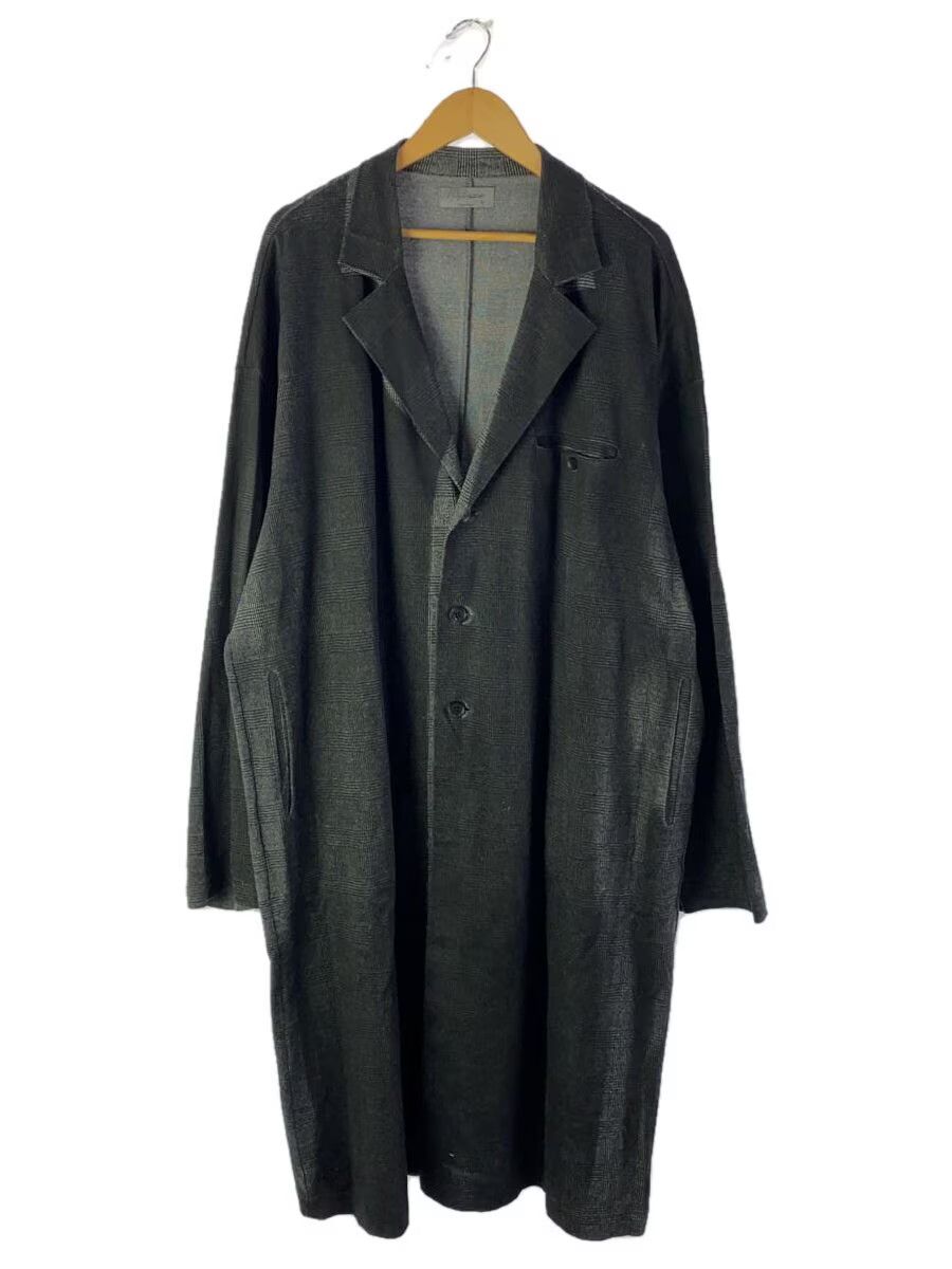 Yohji Yamamoto yohji yamamoto POUR HOMME glen check long jacket Size US L / EU 52-54 / 3 - 1 Thumbnail