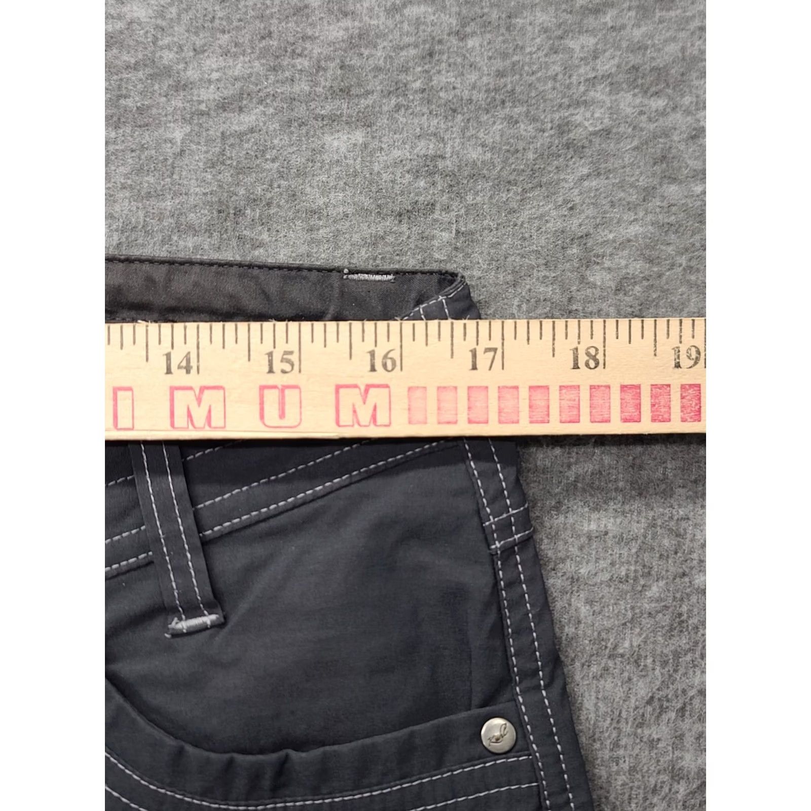 Vintage Kuhl Kliffside Pants Womens 12x32 Cargo Regular Fit Gorpcore Hiking Size 34" / US 12 / IT 48 - 3 Thumbnail