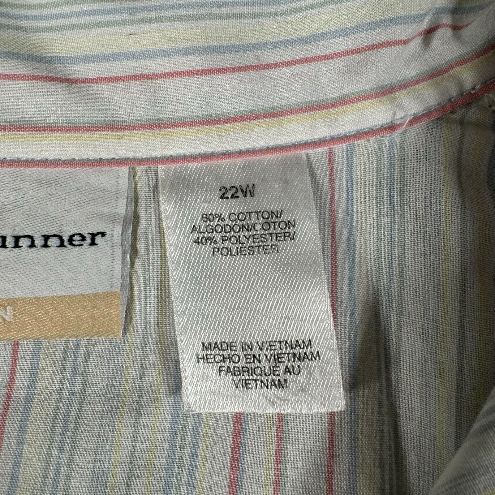 Other Alfred Dunner Top 22W Plus Cottagecore Embroidery 90s Y2K Size 3XL / US 20-22 - 7 Thumbnail