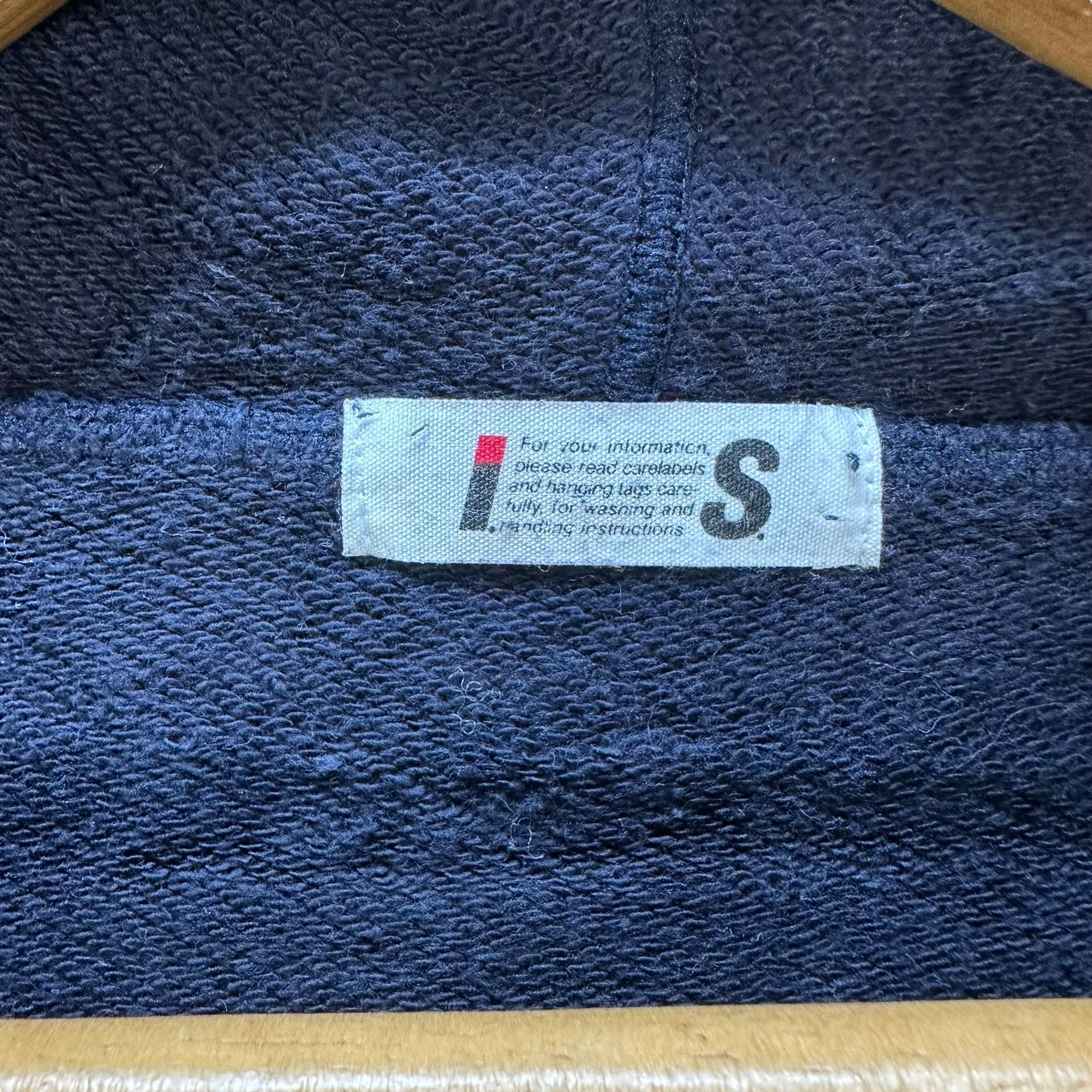 Issey Miyake 90's IS ICONIC CARE LABEL BIG LOGO ZIPPER HOODIES #9090-56 Size US M / EU 48-50 / 2 - 8 Thumbnail