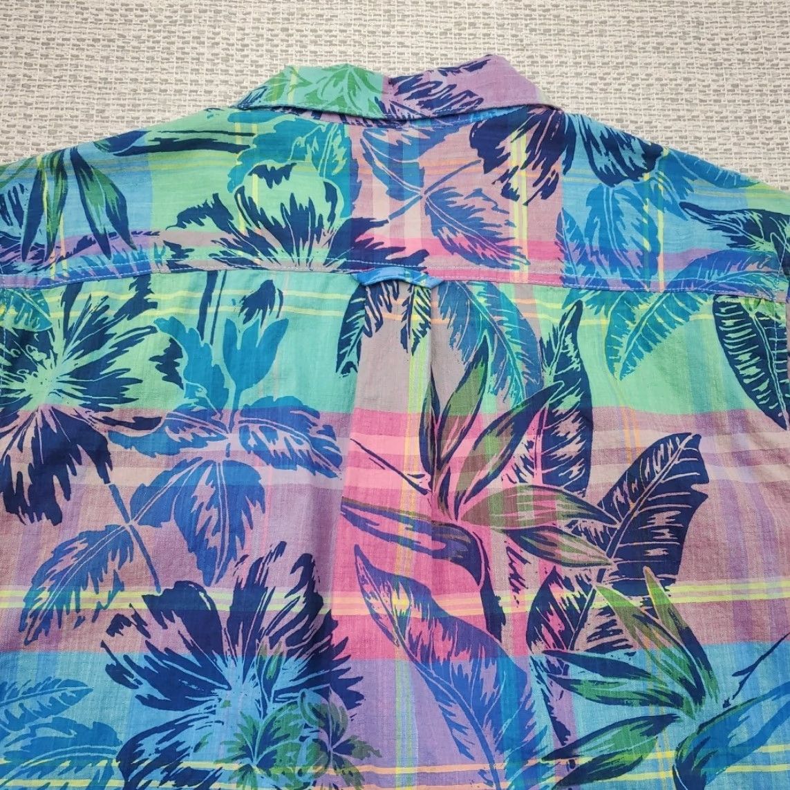 Tommy Bahama Tommy Bahama Shirt Large Floral Hawaiian Camp Short Sleeve Aloha Size US L / EU 52-54 / 3 - 7 Thumbnail