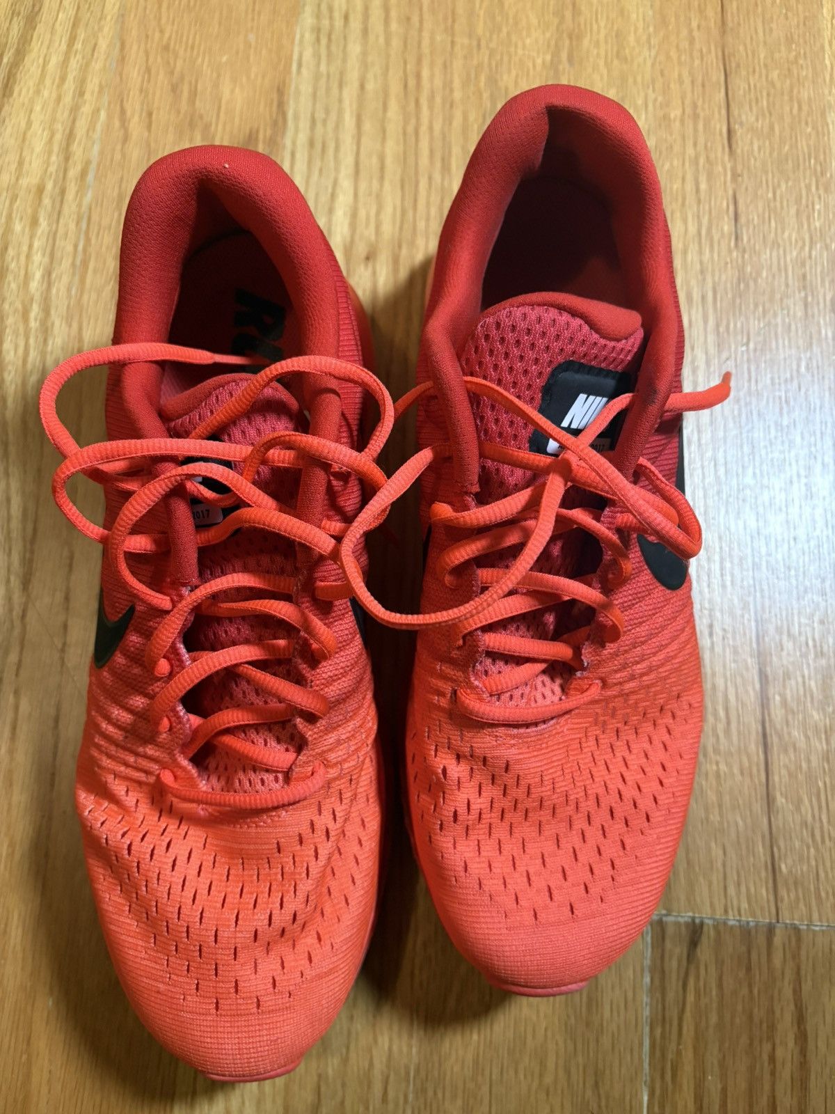 Nike Nike Air Max 2017 Bright Crimson Size 9 - Sku: 849559-602 Size US 9 / EU 42 - 3 Thumbnail