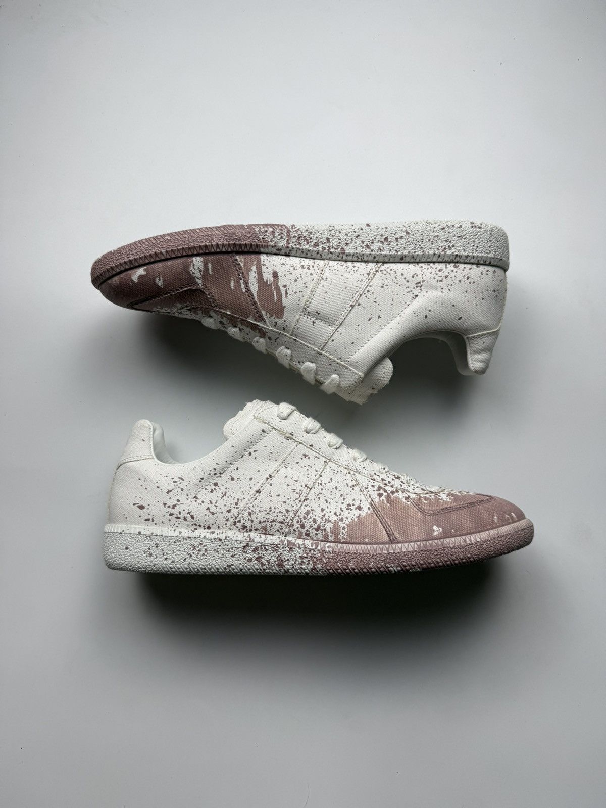Maison Margiela Maison Margiela Gats Paint Splatter White Roseate | Grailed