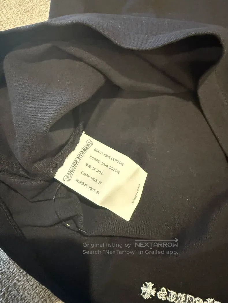 Chrome Hearts CHROME HEARTS Size S Black sword short sleeve embroidered c Size US S / EU 44-46 / 1 - 3 Thumbnail