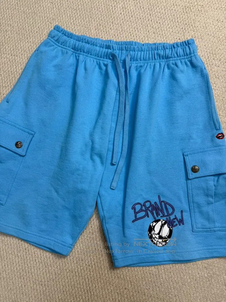 Chrome Hearts CHROME HEARTS Size XL Mattyboy graffiti blue shorts Size US 33 - 2 Thumbnail