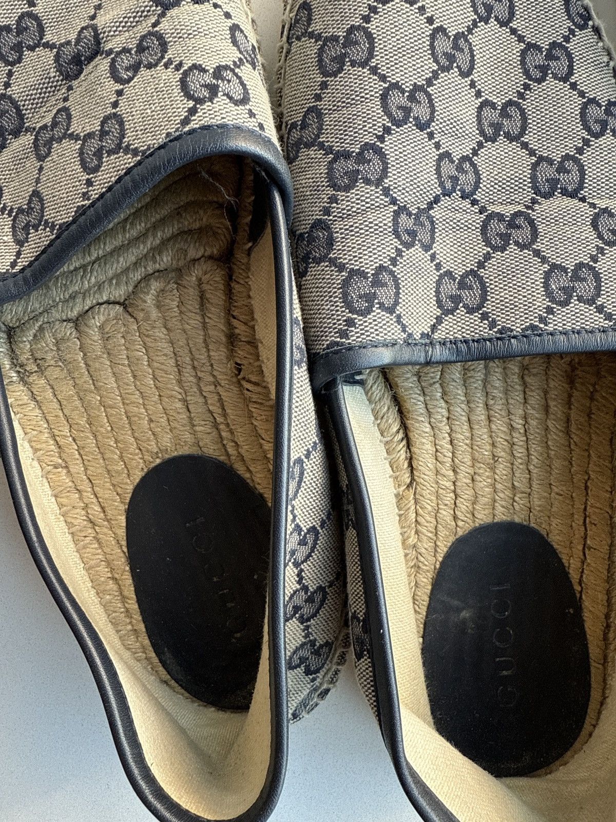 Gucci Gucci Monogram Canvas Espadrilles Size US 8.5 / EU 41-42 - 11 Thumbnail