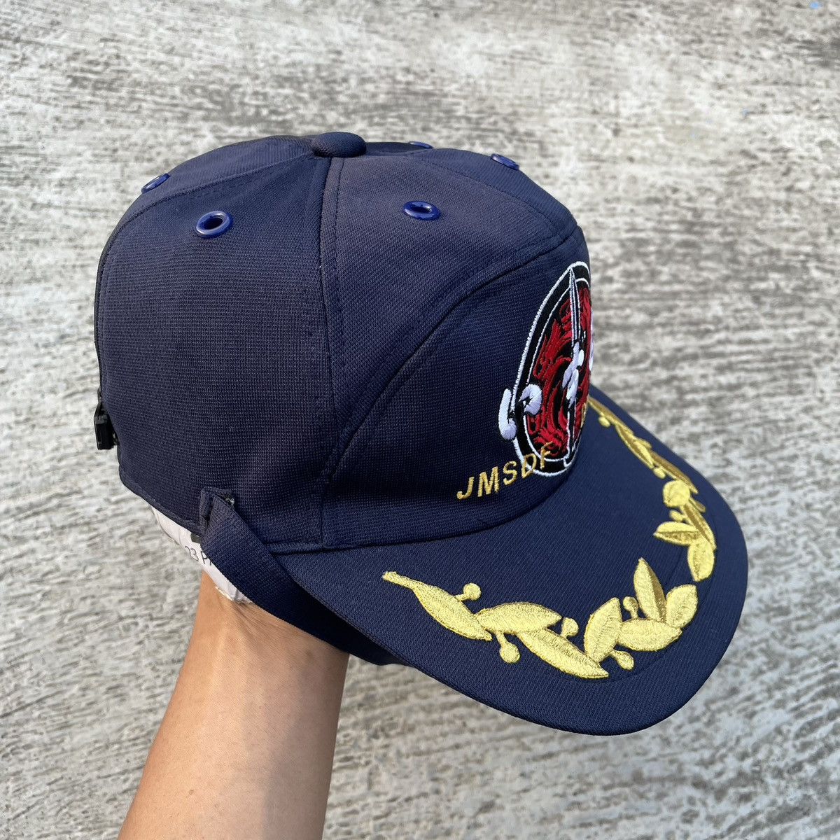 Japanese Brand japan maritime self defense hat, military, war, world war Size ONE SIZE - 7 Thumbnail